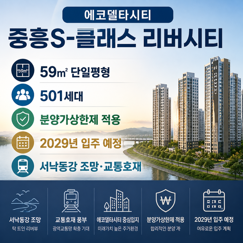 에코델타시티 24평 분양 핵심정리