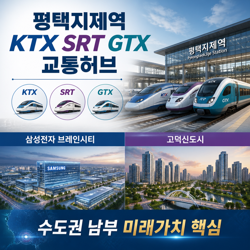 평택지제역 교통호재와 개발축 한눈에 정리