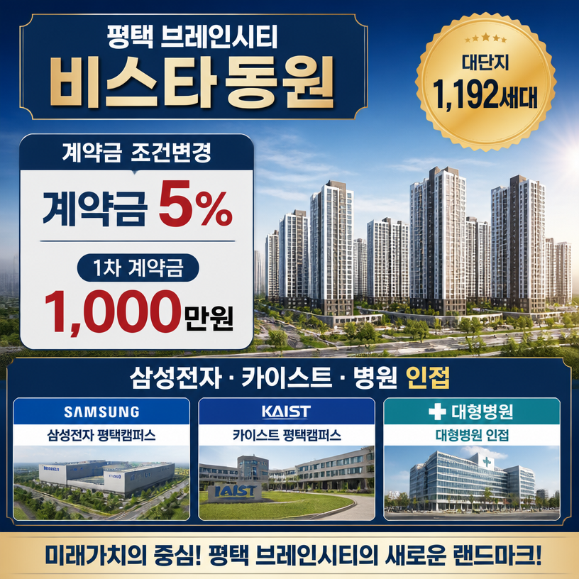 평택 브레인시티 조건변경 핵심안내