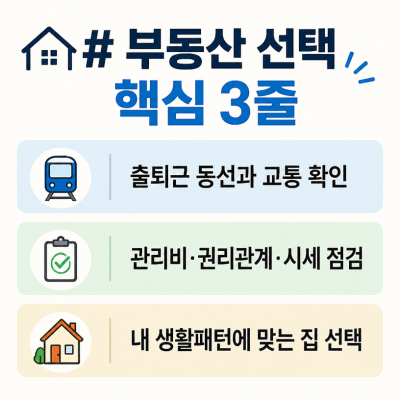 여름 일상처럼 중요한 선택, 부동산도 든든하게
